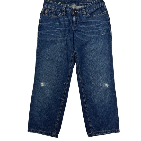 Eddie Bauer Pants - Eddie Bauer Boyfriend Fit Denim Capris (2P)